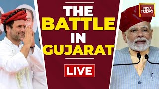 Live Now: Rahul Gandhi Addresses Mega Rally In Rajkot | Gujarat Elections 2022
