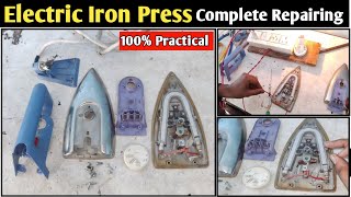 How to Repair Electric Iron Press! Electric Iron Press Heating Problem! @SNTECHNICAL