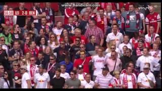 RB LEIPZIG FANS IN LONDON EMIRATES CUP