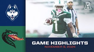 Game Highlights: UConn vs UAB (Nov. 9, 2024)