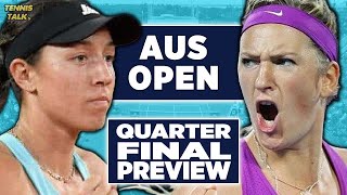 Jessica Pegula vs Victoria Azarenka | Australian Open 2023 Quarter Final | Tennis Talk Preview