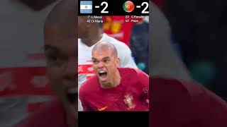 Argentina VS Portugal 2026 Fifa World Cup Imaginary Final Highlights #youtube #shorts #football