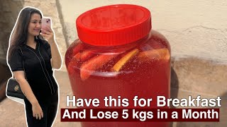 Drink This Daily for Breakfast and Lose 5 kgs in a Month