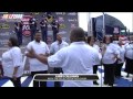 Larry Callahan with the selected of God choir @Michigan Quicken Loans 400