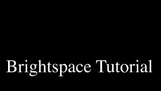 Brightspace Tutorial: Email Forwarding