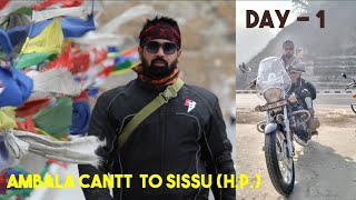 Sissu Himachal Pradesh || Manali || Atal Tunnel || Ambala to Sissu || Mikku Arora