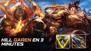 TUER GAREN EN 3 MINUTES AVEC JAX - GAMEPLAY TRYHARD & PÉDAGOGIQUE