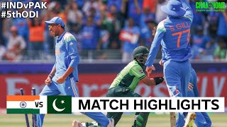 India vs Pakistan Champions Trophy 2025 Highlights | 23rd February 2025 | IND vs PAK Highlights 2025