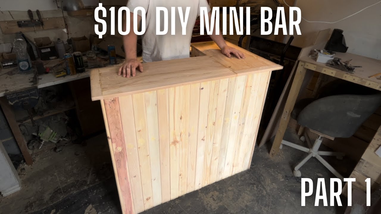 Mini Bar Diy Rustic Furniture