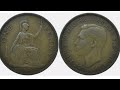 uk 1940 one penny coin value review george vi coins