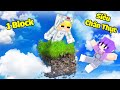 TÔ GÀ THỬ THÁCH 24H SINH TỒN 1 BLOCK SIÊU CHÂN THỰC TRONG MINECRAFT*MINECRAFT NHƯNG THẾ GIỚI THỰC TẾ