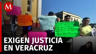 Madres de dos jóvenes desaparecidos exigen justicia por el caso de sus hijos en Xalapa, Veracruz