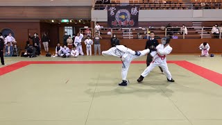 第27回岐阜県大会 組手 中学生 男子Ⅰ部 -45kg級（決勝）27th Gifu Championship Sparring 13-15years Male -45kg FINAL／ITFテコンドー