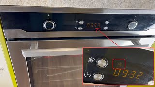 How to UNLOCK Blomberg Oven Key \u0026 Child LOCK