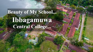 Beauty Of Ibbagamuwa Central College on Bird's Eye. #drone #beauty