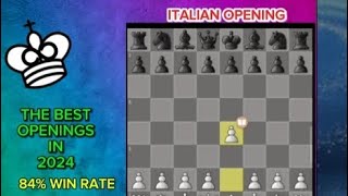 ITALIAN OPENING || CHESS 84% Win rate