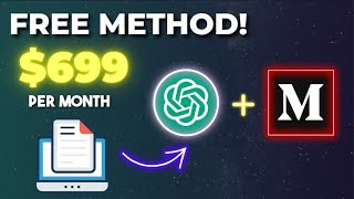 How to Use ChatGPT & Medium for Endless Streams of Passive AI Income | Make Money Online With AI