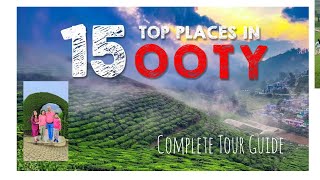 Ooty Tea Factory Tour || Chocolate Factory | Best Tourist Places in OOTY I Doddabetta peak -Ooty