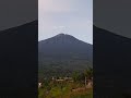 Gunung Slamet terlihat  dari Tangkeban