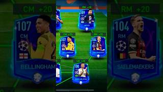 Special UCL Event Squad Squad Builder in FIFA MOBILE