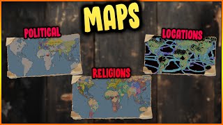 PDX Shared FULL EU5 Map and crucial Mapmodes