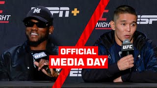 He’s a Shorter Guy and Is a Better Target 🎯 | UFC Vegas 103 Media Day