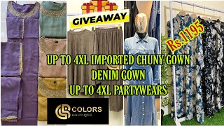 @995 partywears set, 1195 imported gown 4XL,395 gown #giveaway @colorsbyshabnashihab5440