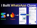 I Built My Own WhatsApp Clone Messenger App Using Google AI Studio | Deploy & Earn Money 💵 From App