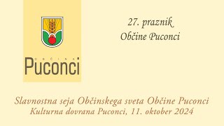 27. občinski praznik Občine Puconci, 11. 10. 2024