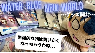 【開封動画】”BLUE”ときたら買うしかない！？WBNWグッズ開封！！！