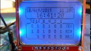 Yet Another Arduino Binary Clock