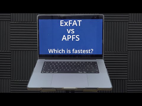 ExFAT или APFS — какой формат диска Mac самый быстрый при использовании Apple Silicon на MacBook Pro M1 Max?