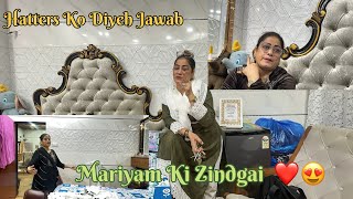 Hatters Ko Diyeh Jawab 🌶️ / Mariyam Ki Zindagi ❤️😍