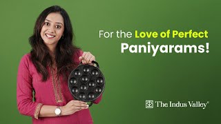 Cast Iron Paniyaram Pan |12 Pit | How To Use Cast Iron Paniyaram Pan | Toxin-Free | The Indus Valley