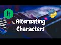 90 - Alternating Characters | Strings | Hackerrank Solution | Python