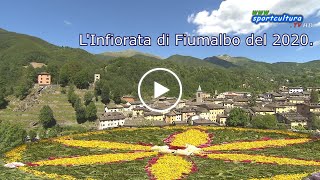 L'Infiorata di Fiumalbo del 2020