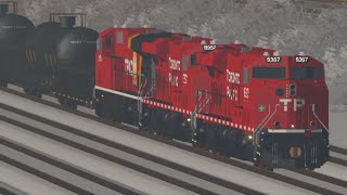 CP 9367 leads the new CPKC unit!