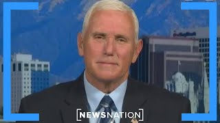 Pence: I'm the most 'consistent' and 'qualified' in the GOP presidential race | NewsNation Live