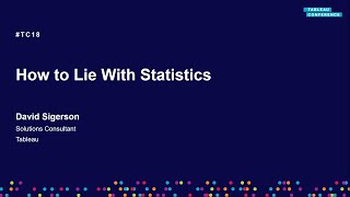 How to lie with statistics