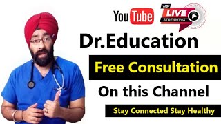 Free Consultation | Most Common Public Health Questions Answered | Dr.Education live
