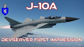 Devserver First Impression : J-10A