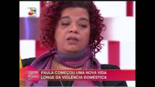 Paula Oz - "Começar de Novo" (TVI) - Programa "A tarde é sua" de Fátima lopes