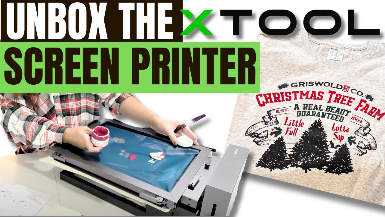 Unboxing The Xtool Screen Printer: See It In Action! - YouTube