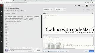 Codewars 7 kyu Fun with Binary Numbers JavaScript