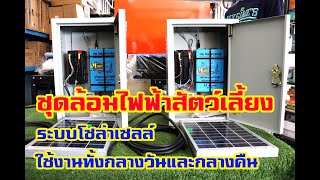 ชุดล้อมสัตว์เลี้ยงโซล่าเซลล์  ใช้งานได้ตลอด 24 ชม.   3,890 บาทโทร.0816806051 ไลน์ @mmax168