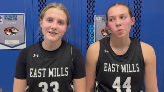 KMA Sports (Girls Basketball) East Mills 50 Griswold 31