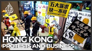 Hong Kong protests: some business thrive as movement spreads