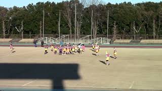 川越fighters　vs　 不惑倶楽部　【黄パン】（2R・3R）　2025/2/9　　川越運動公園陸上競技場