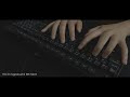 【asmr】ピンク軸の「ストスト音」キーボード ソフトタイピング 【filco majestouch2 mx silent】