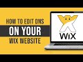 How to Edit DNS on Wix Website (2024)